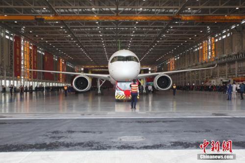 資料圖：國(guó)產(chǎn)大飛機(jī)C919。張亨偉 攝